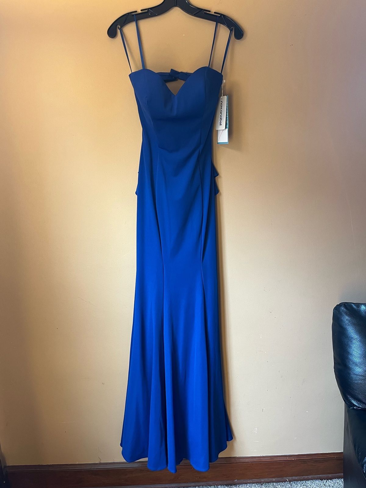 Size S Prom Blue Mermaid Dress on Queenly