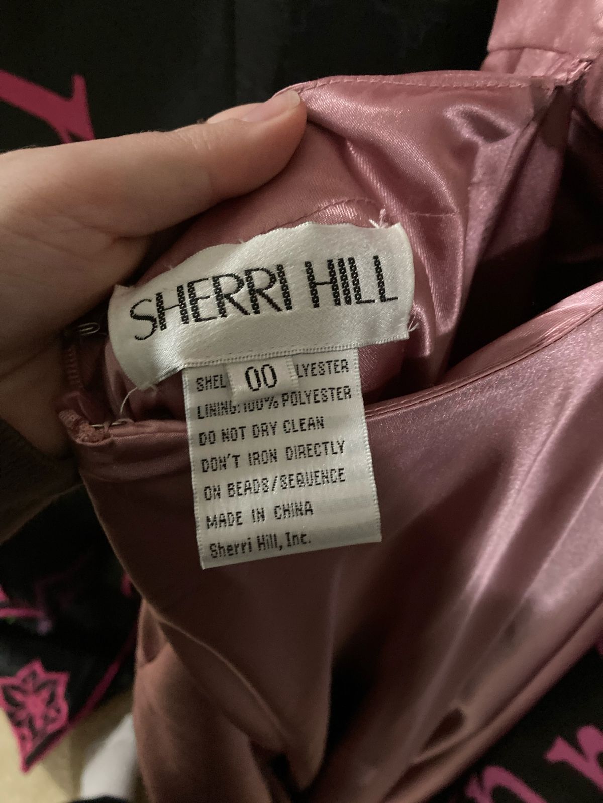 Sherri Hill Size 00 Prom Satin Pink Side Slit Dress on Queenly