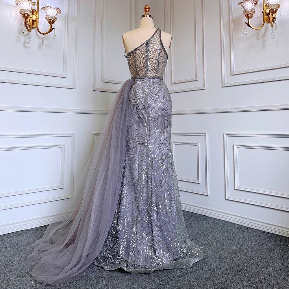 Size 8 Purple Side Slit Dress on Queenly