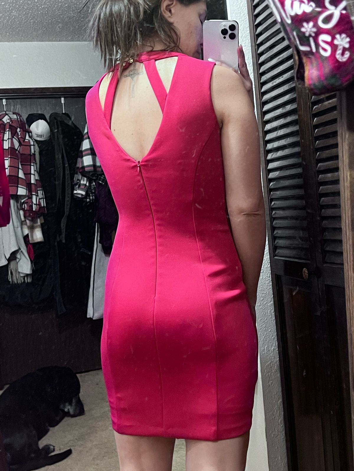 Guess Size 0 Pink Cocktail Dress on Queenly