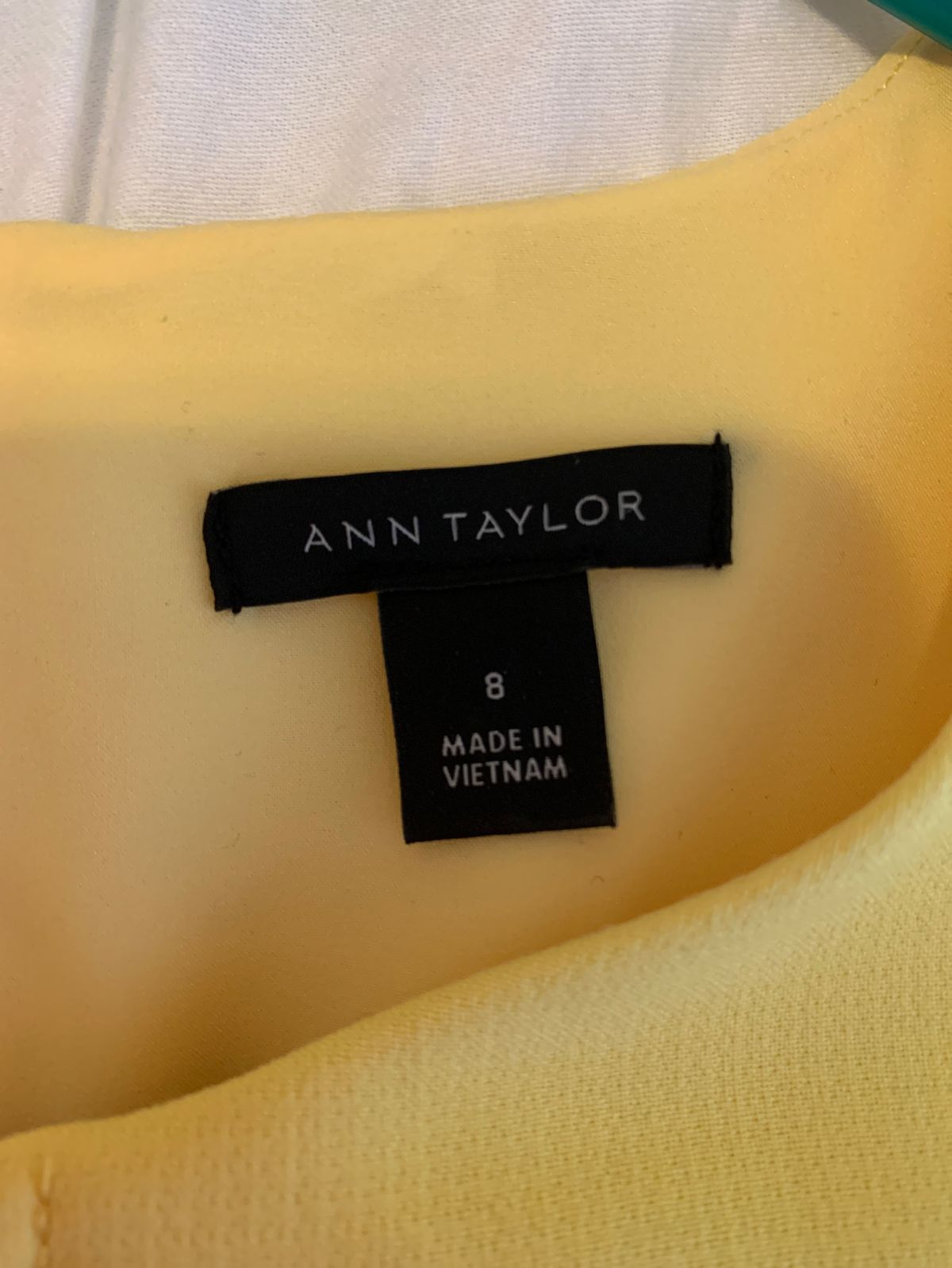 Ann Tayor Size 8 Nightclub Yellow Cocktail Dress on Queenly