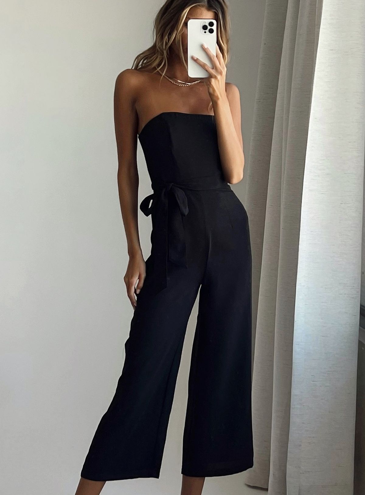 black jumpsuit size 6