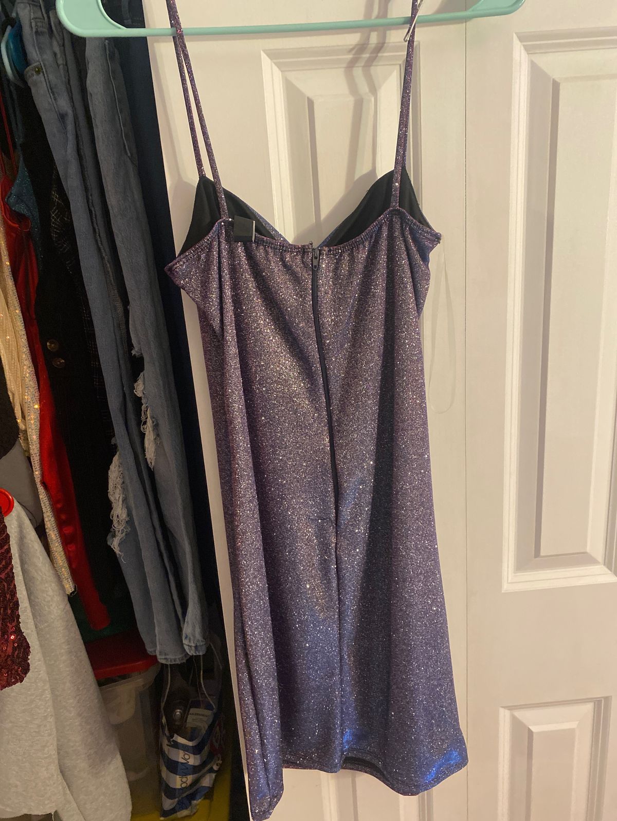 Windsor Size M Prom Purple Cocktail Dress on Queenly