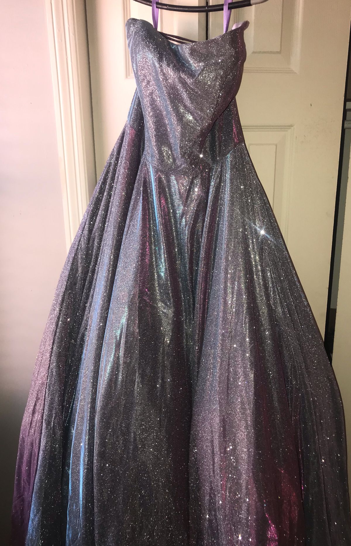 Size 12 Multicolor Ball Gown on Queenly