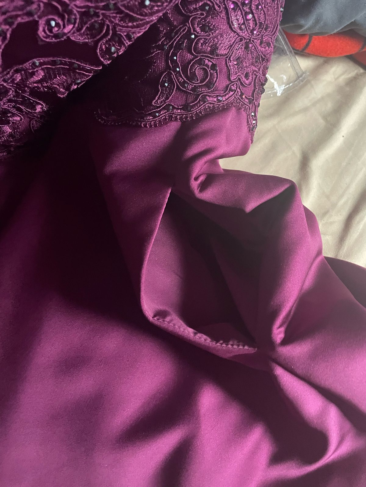 Alyce Paris Girls Size 12 Prom Purple A-line Dress on Queenly