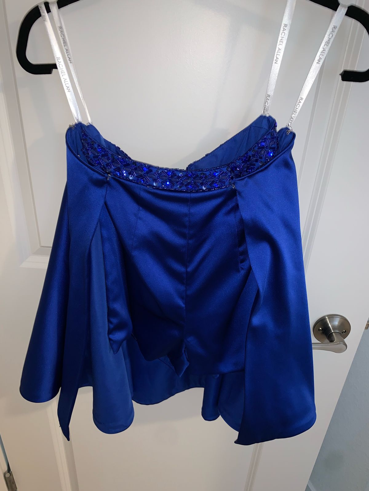 Rachel Allan Size 4 Royal Blue Cocktail Dress on Queenly