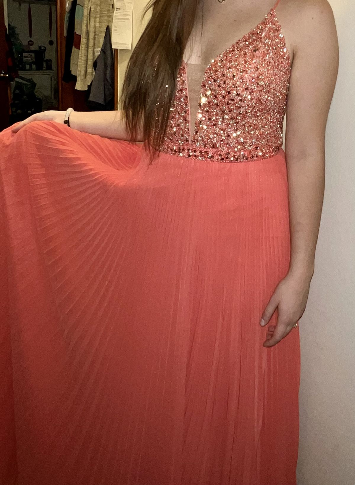 MoriLee Size 6 Prom Pink A-line Dress on Queenly