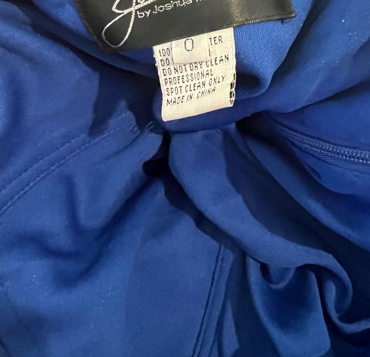 Johnathan Kayne Size 0 Prom Velvet Royal Blue Formal Jumpsuit on Queenly