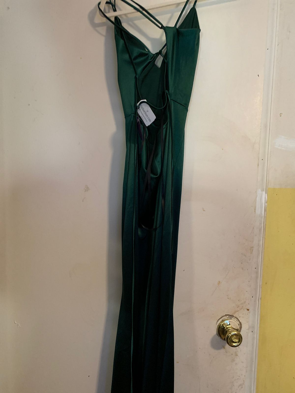 Windsor Size XS Prom Green Floor Length Maxi on Queenly