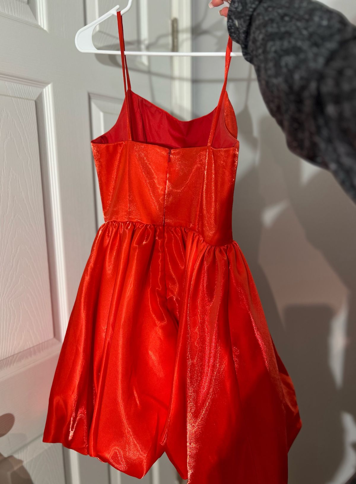 Colors Size 4 Homecoming Red Cocktail Dress on Queenly