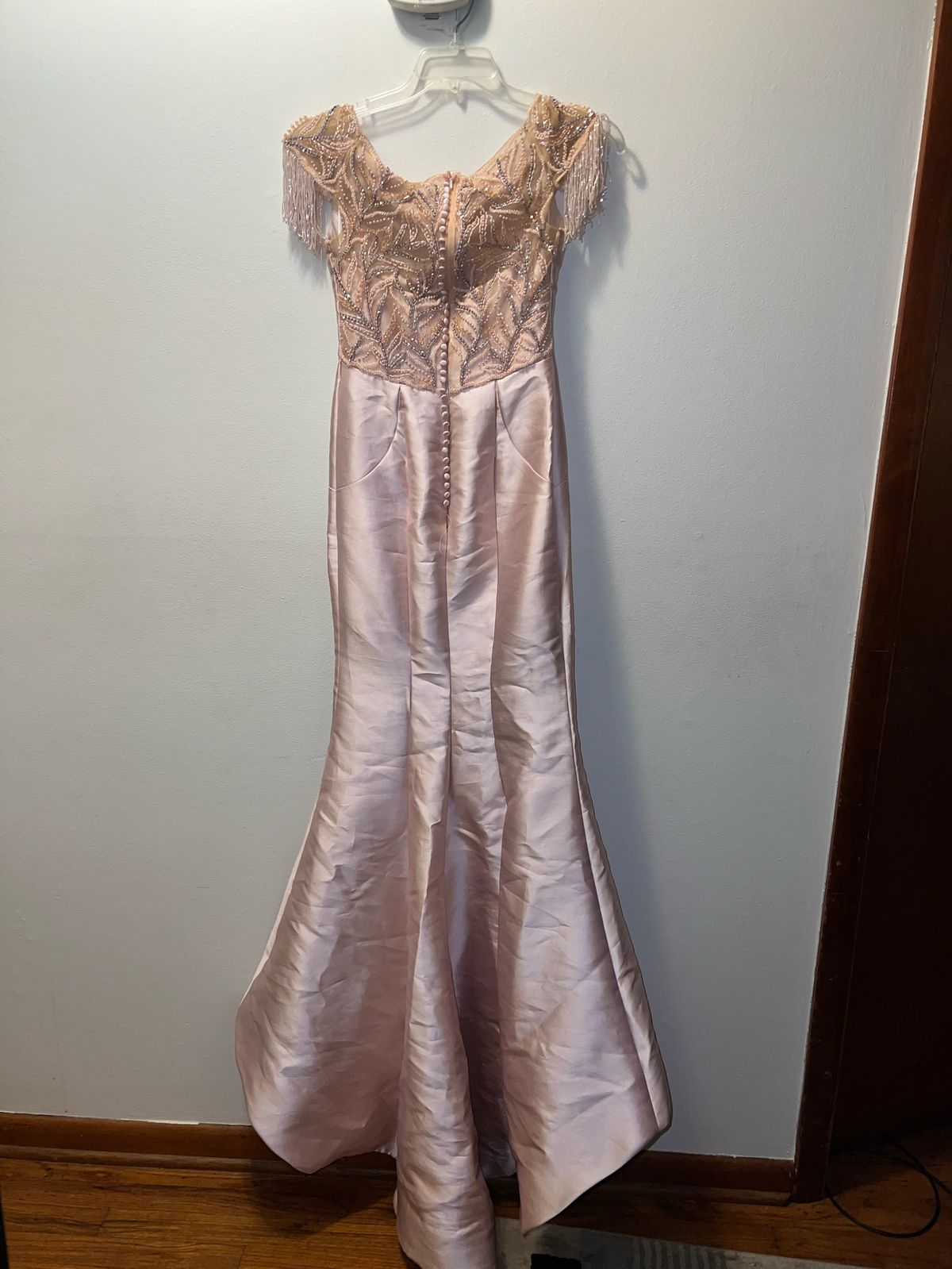 Terani Couture Size S Pageant Pink Mermaid Dress on Queenly