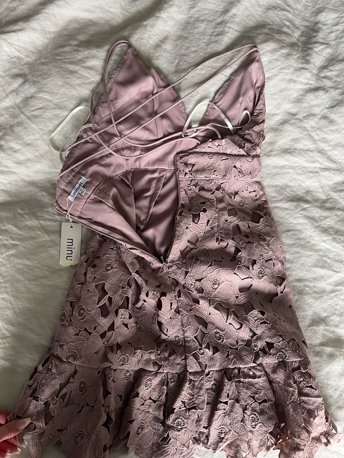 Minuet Size S Pink Cocktail Dress on Queenly