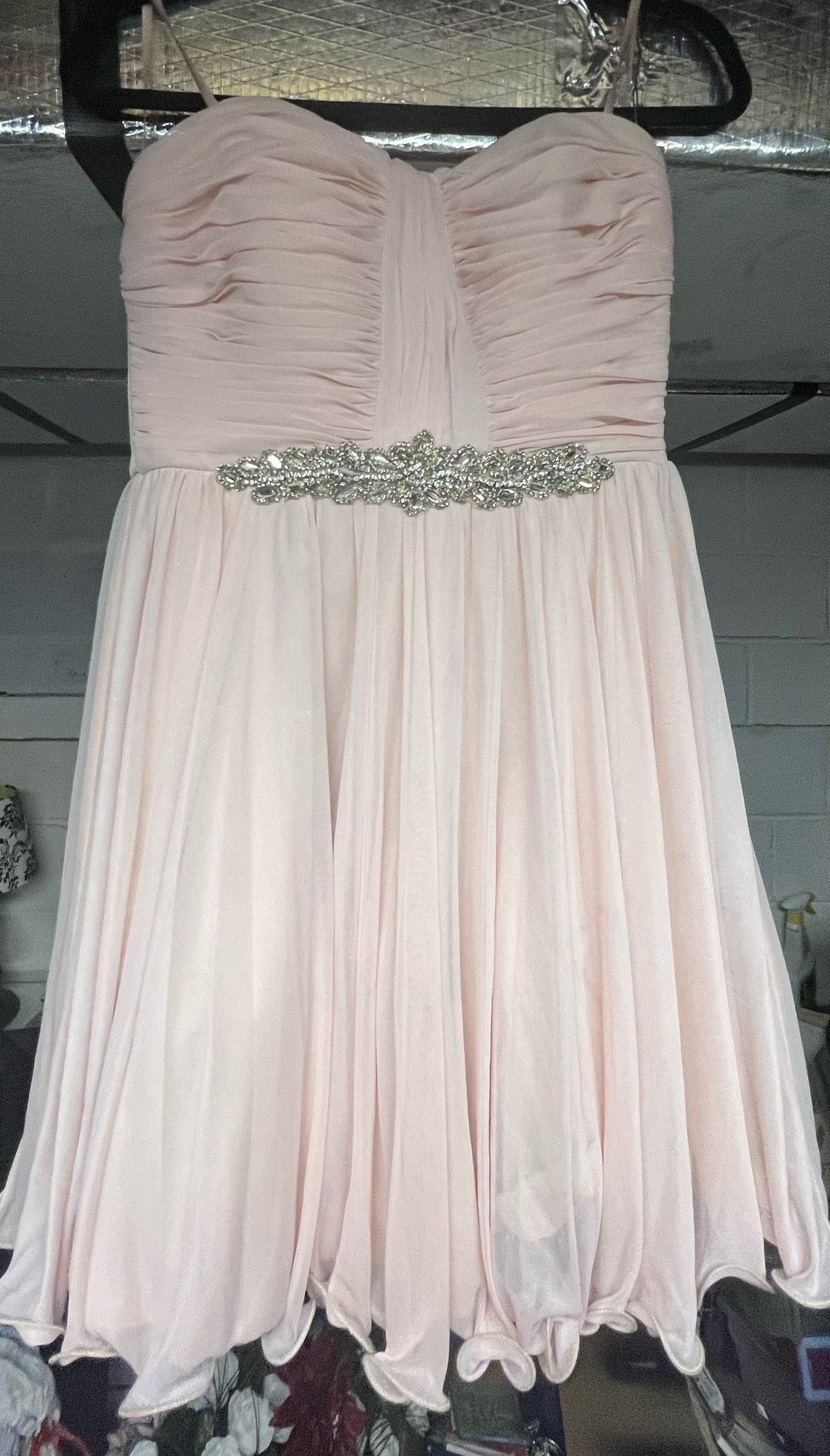 Size 12 Prom Pink Cocktail Dress on Queenly