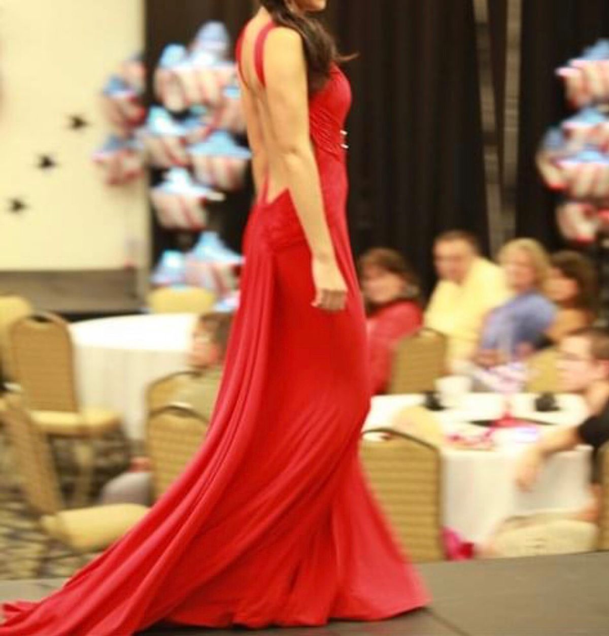 Sherri Hill Size 2 Pageant High Neck Red Floor Length Maxi on Queenly