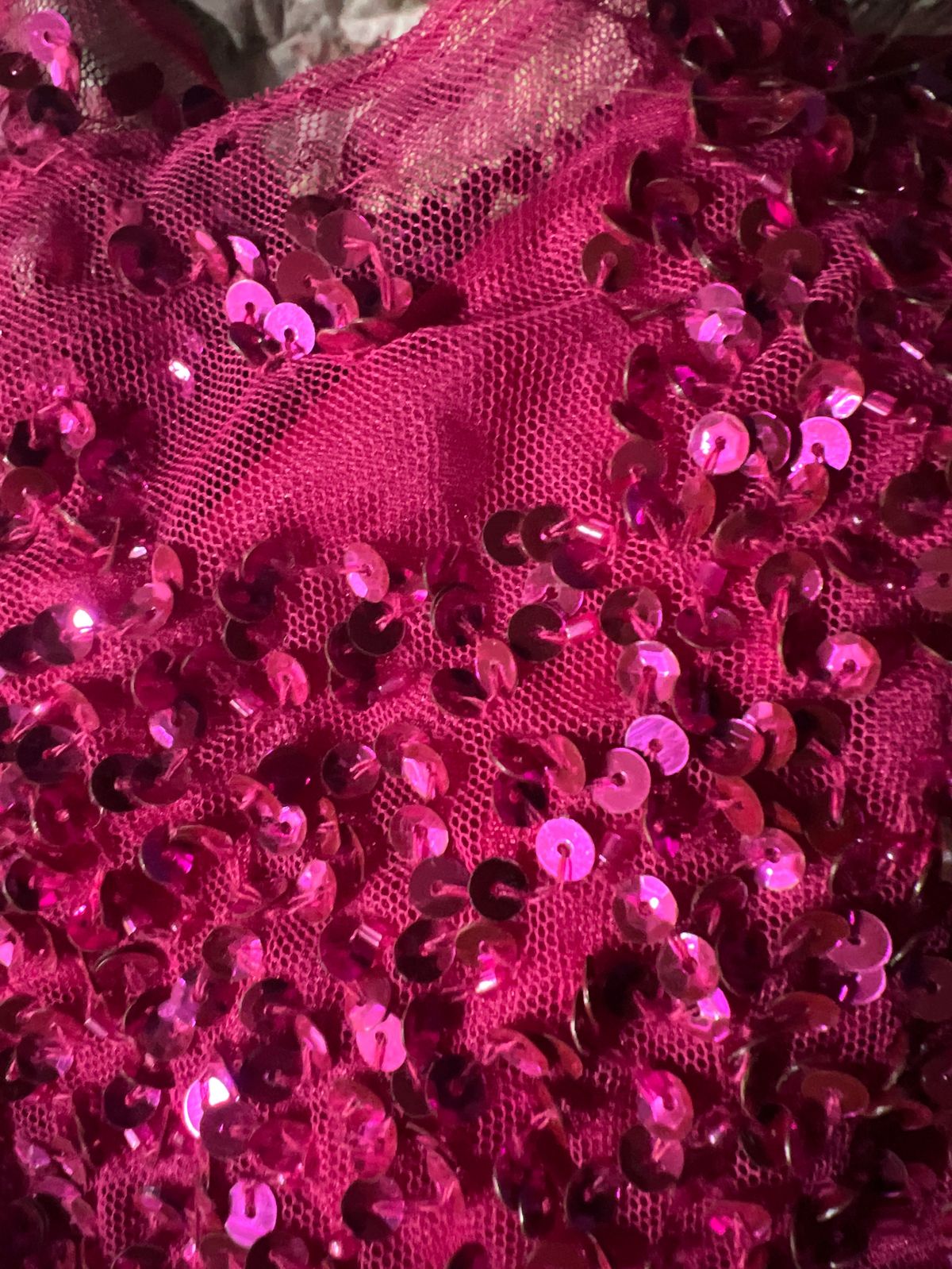 Ashley Lauren Size 2 Plunge Hot Pink Floor Length Maxi on Queenly