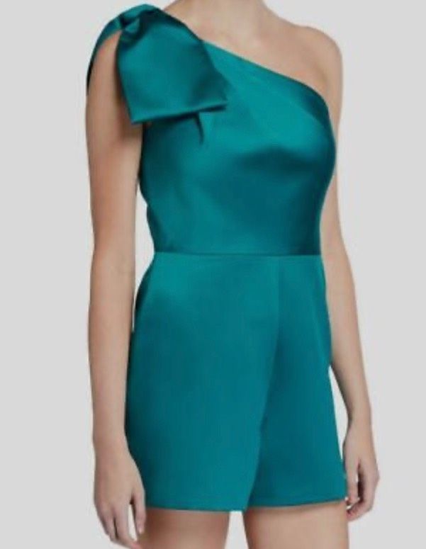 Jay Godfrey Size 00 Pageant Green Formal Jumpsuit on Queenly