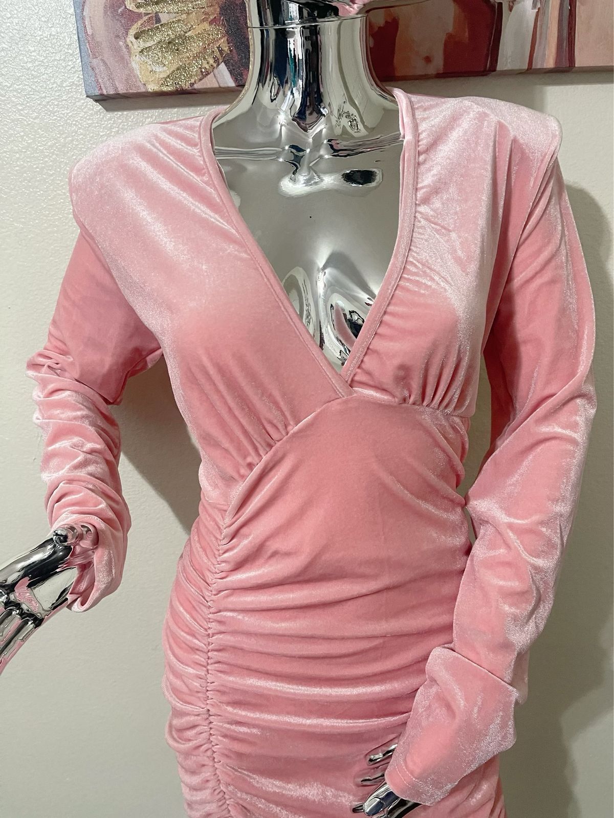 Size 14 Pink Cocktail Dress on Queenly