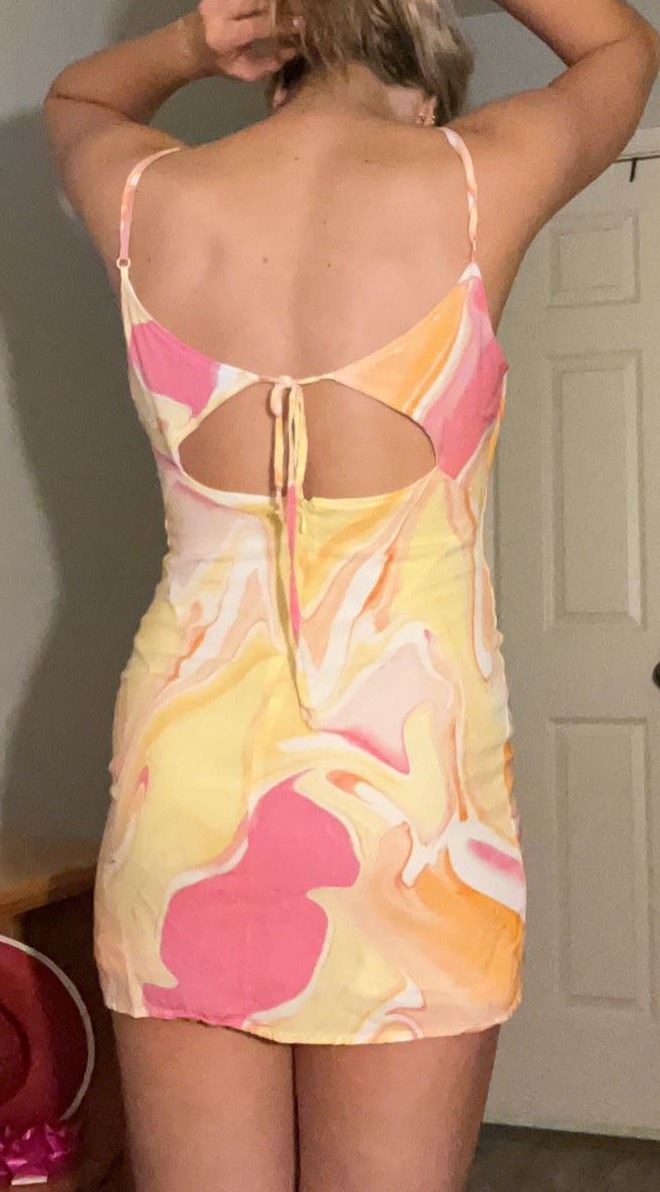 Size S Prom Multicolor Cocktail Dress on Queenly