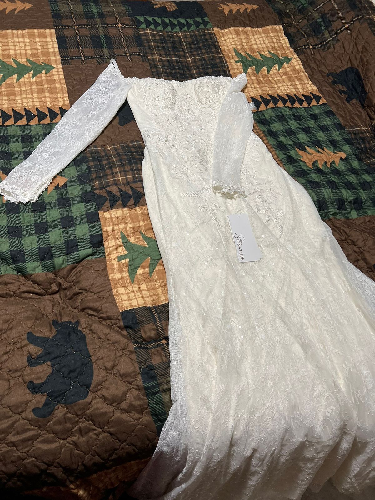 Size 2 White Mermaid Dress on Queenly