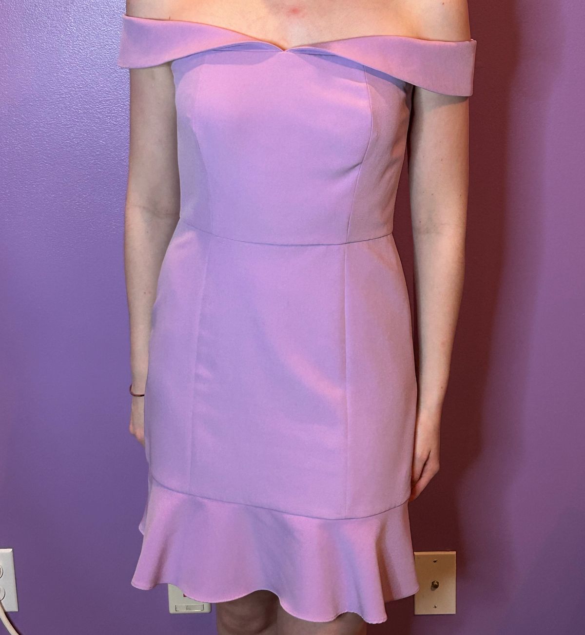 Size 4 Prom Purple Cocktail Dress on Queenly