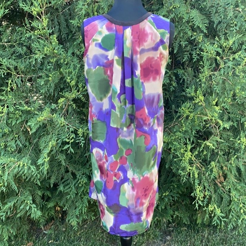 Simply Vera Vera Wang Size S Wedding Guest Multicolor Cocktail Dress on Queenly