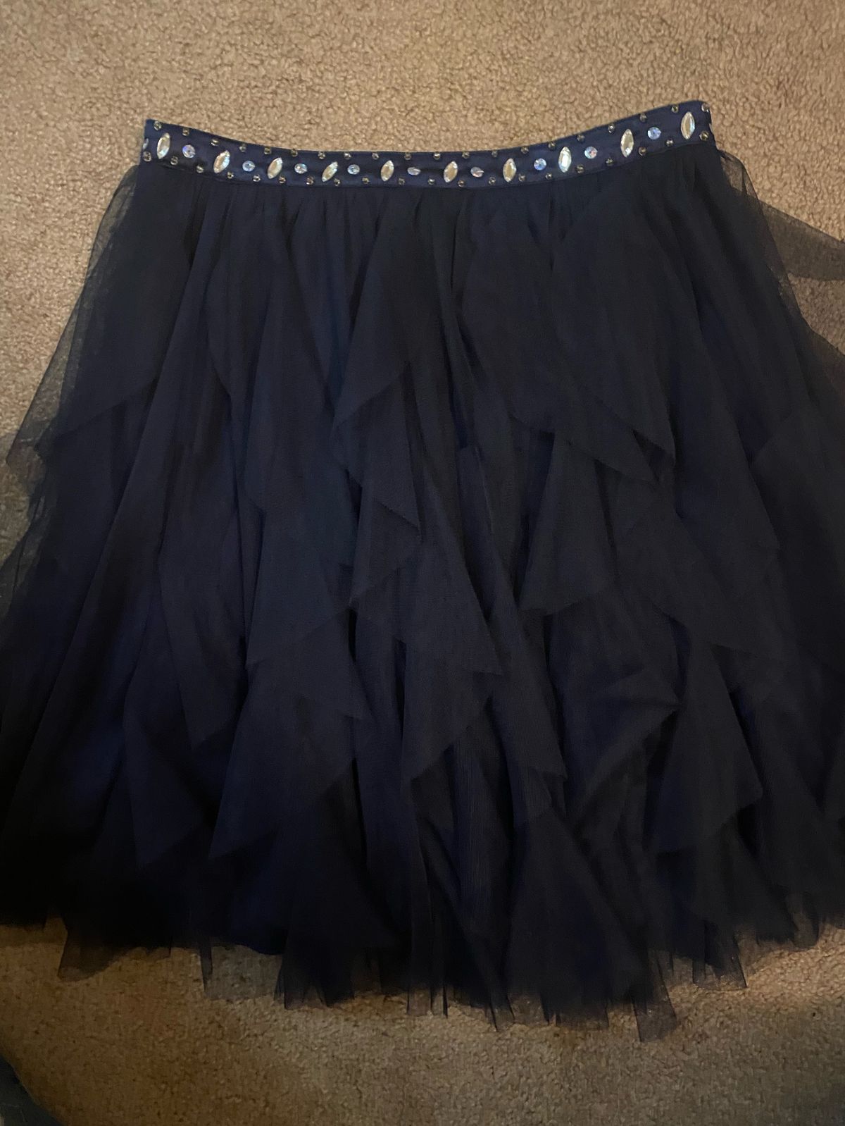 B. Darlin Size 2 Homecoming Navy Blue Cocktail Dress on Queenly