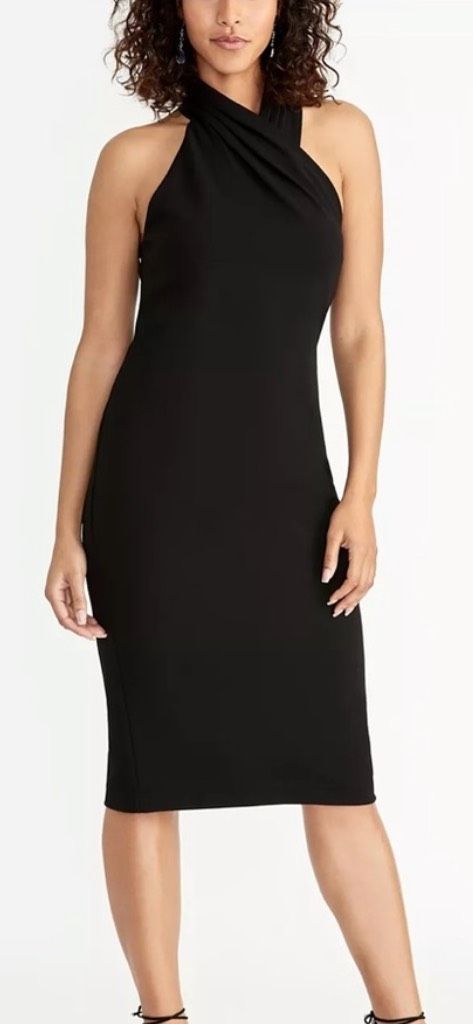 Rachel Roy Size 4 Prom Black Cocktail Dress on Queenly