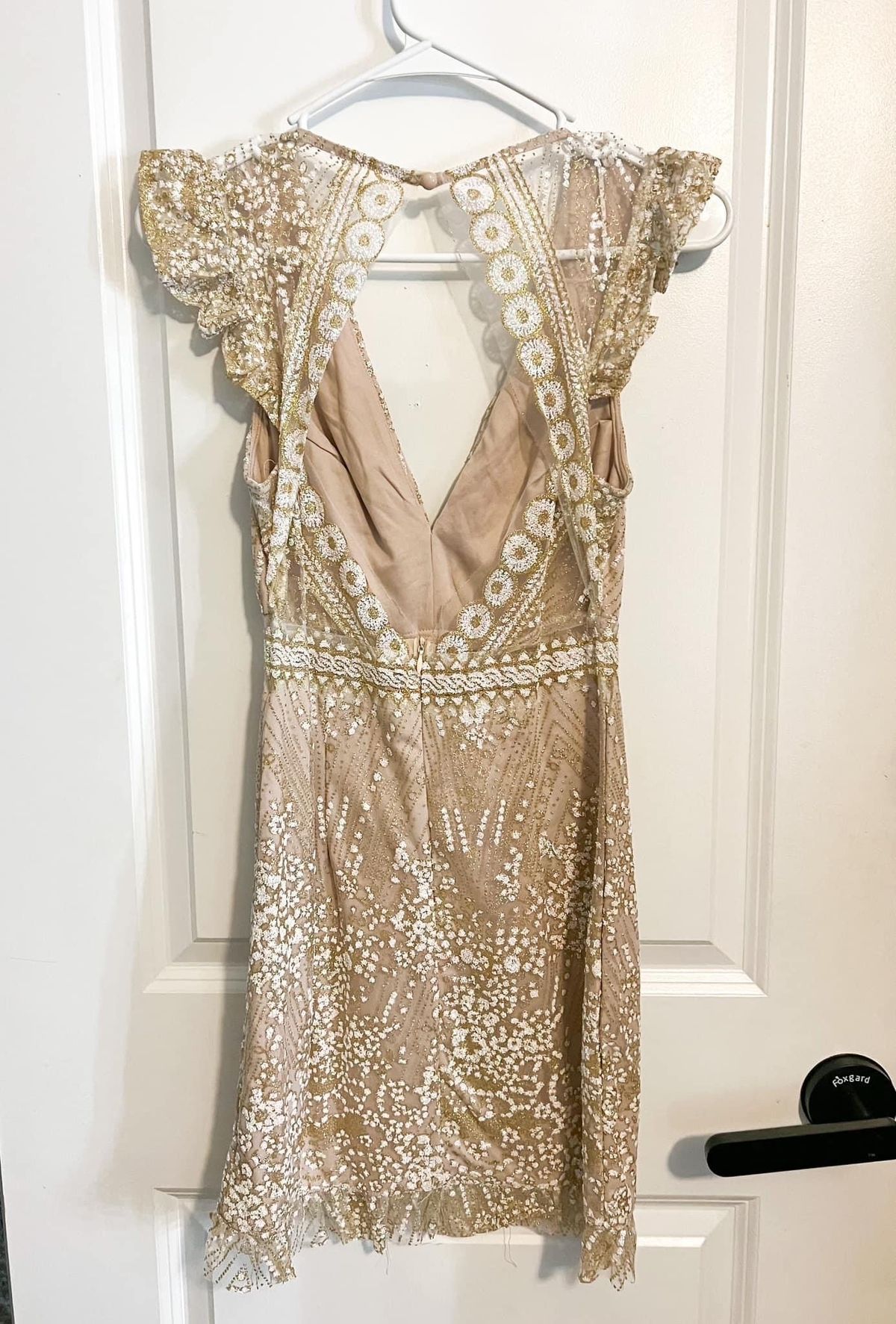 Size S Prom Nude Cocktail Dress on Queenly