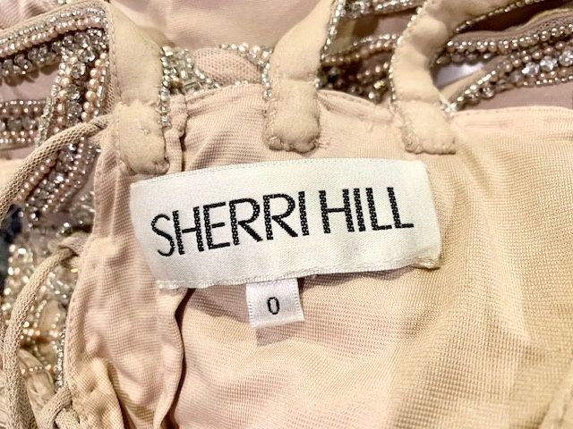 Sherri Hill Size 0 Nude Cocktail Dress on Queenly