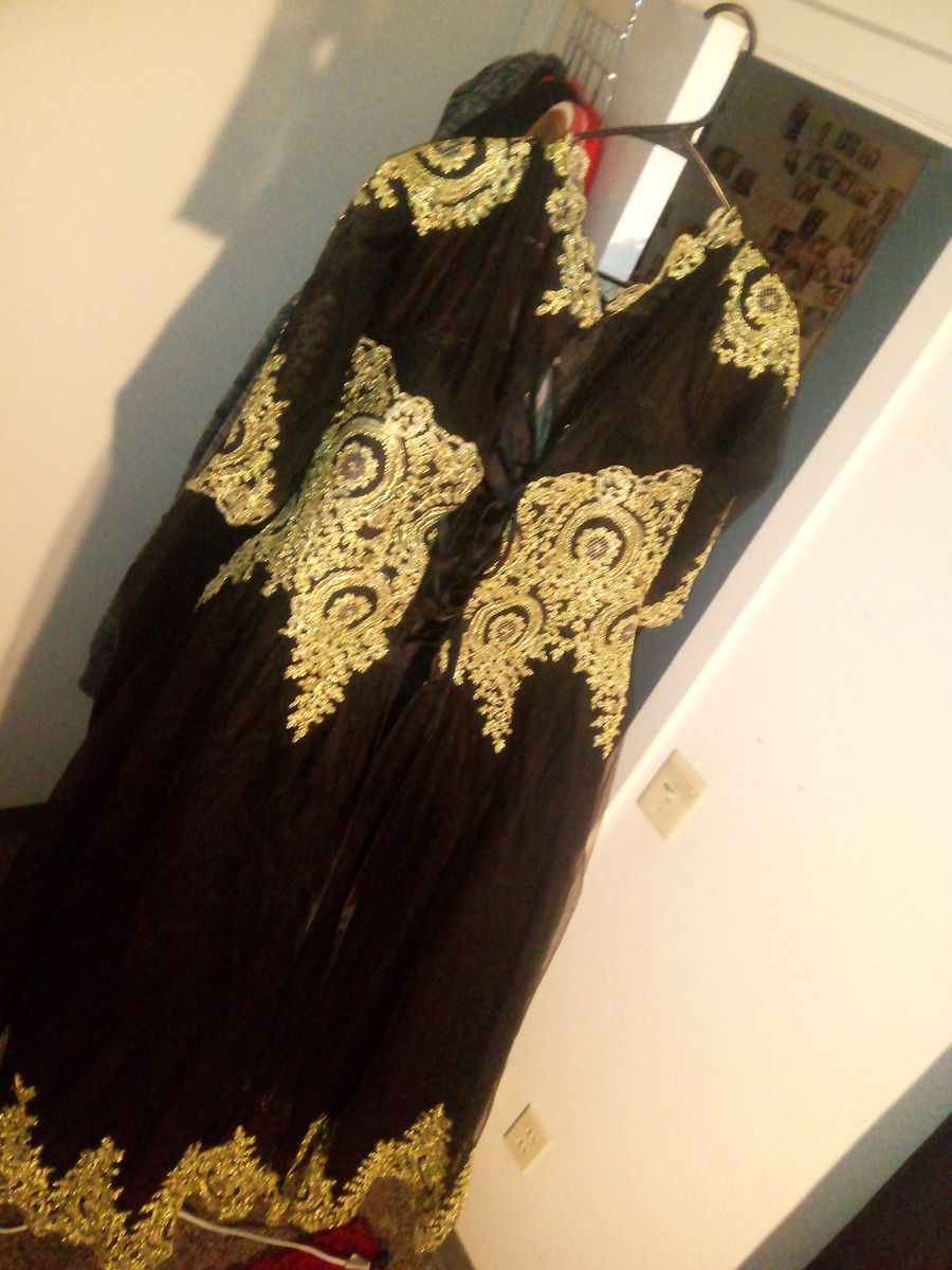 Plus Size 20 Black Ball Gown on Queenly