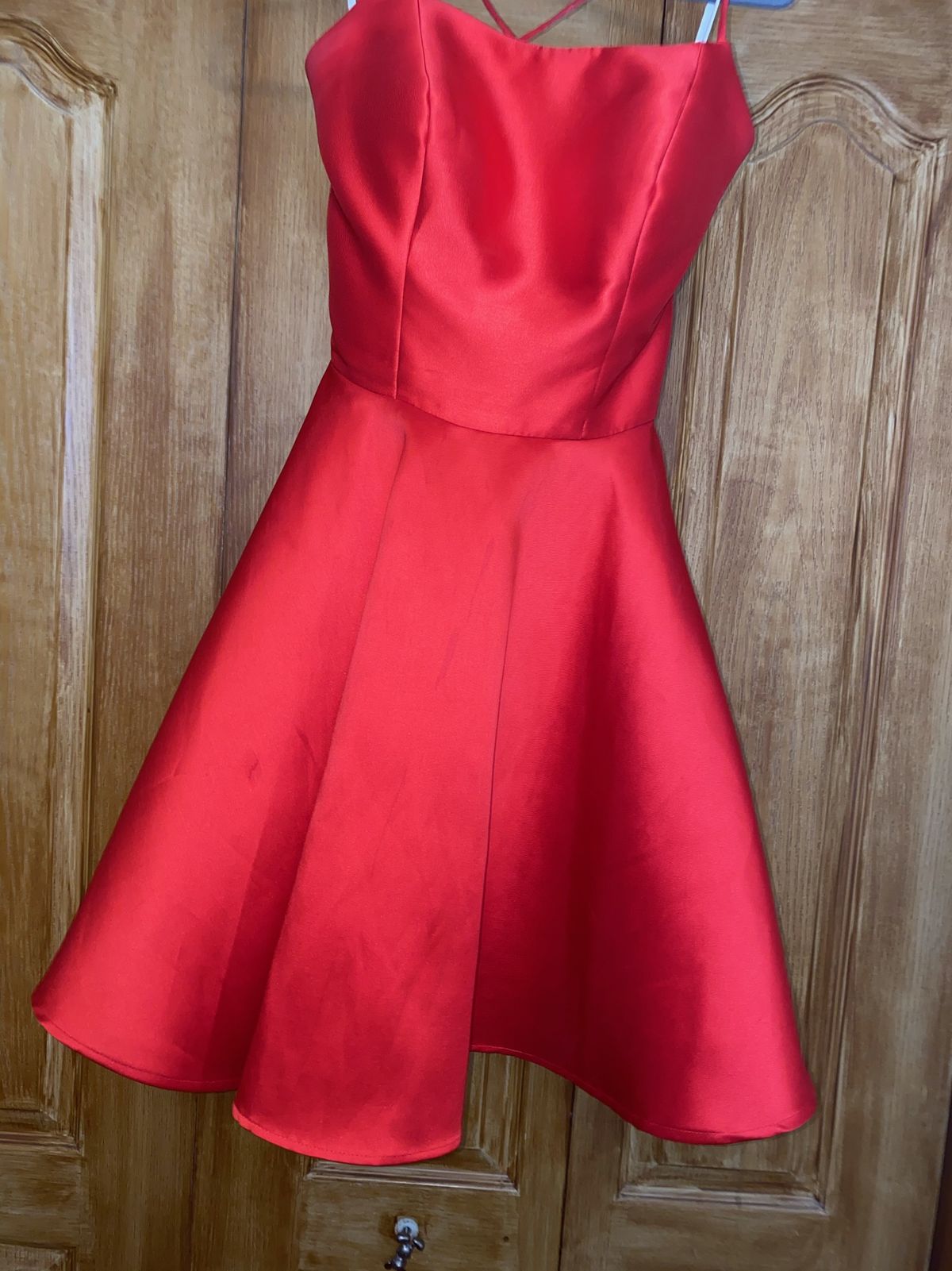 Alyce Paris Size 2 Lace Red Cocktail Dress on Queenly