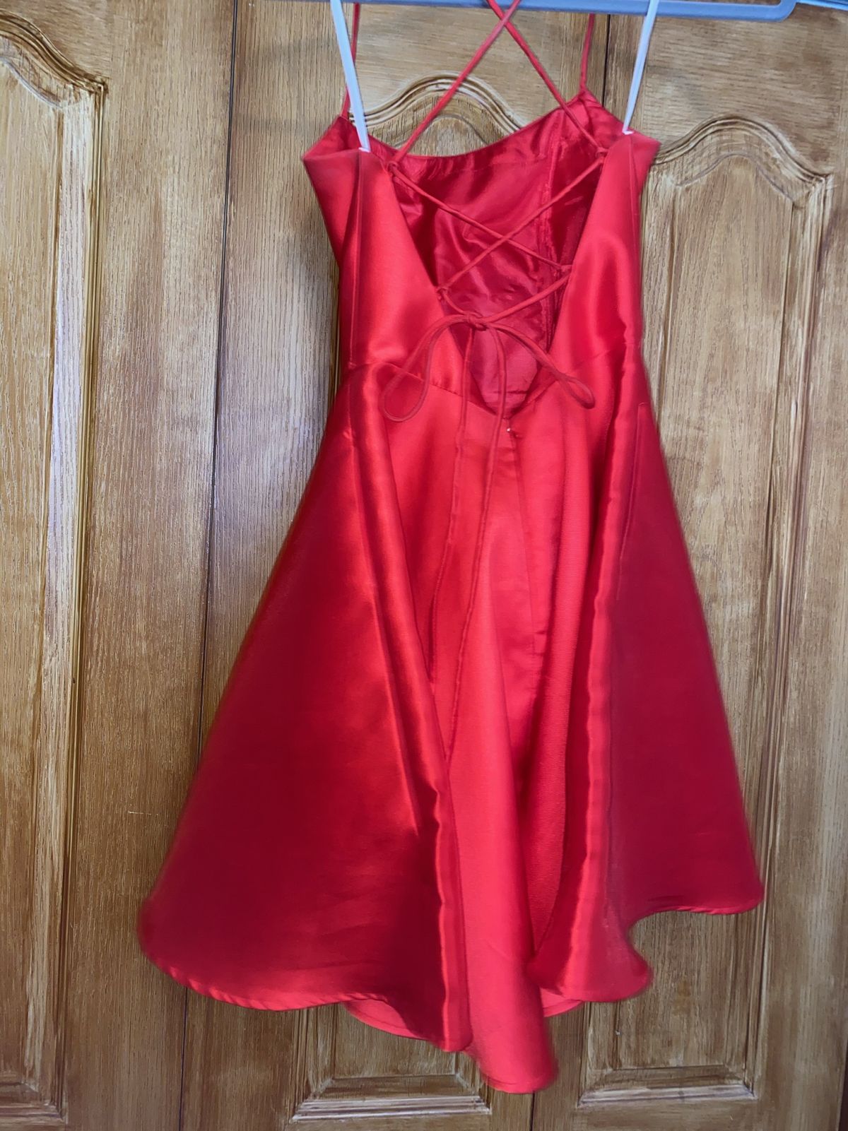 Alyce Paris Size 2 Lace Red Cocktail Dress on Queenly