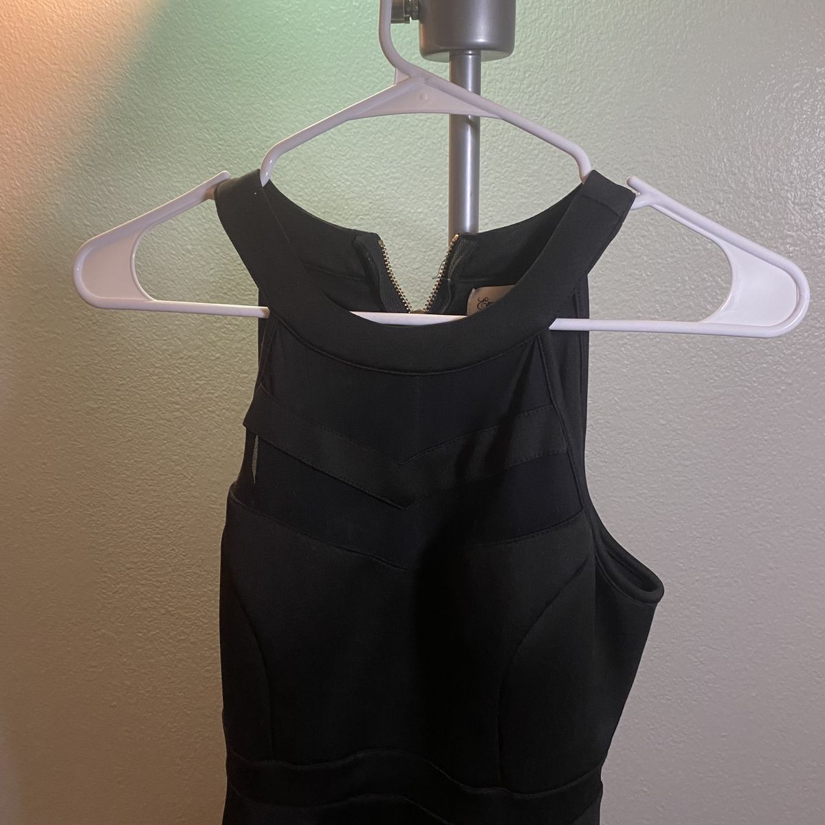 Size M Prom Black A-line Dress on Queenly