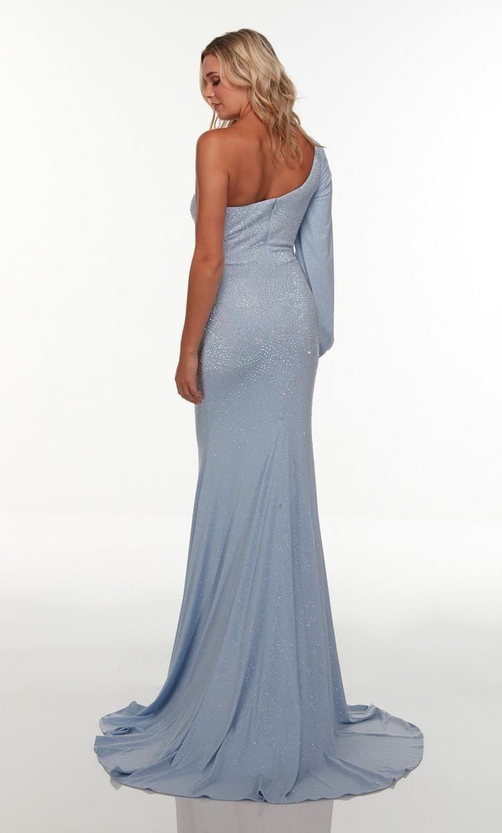 Style 61151 Alyce Paris Size 14 Prom Blue Floor Length Maxi on Queenly