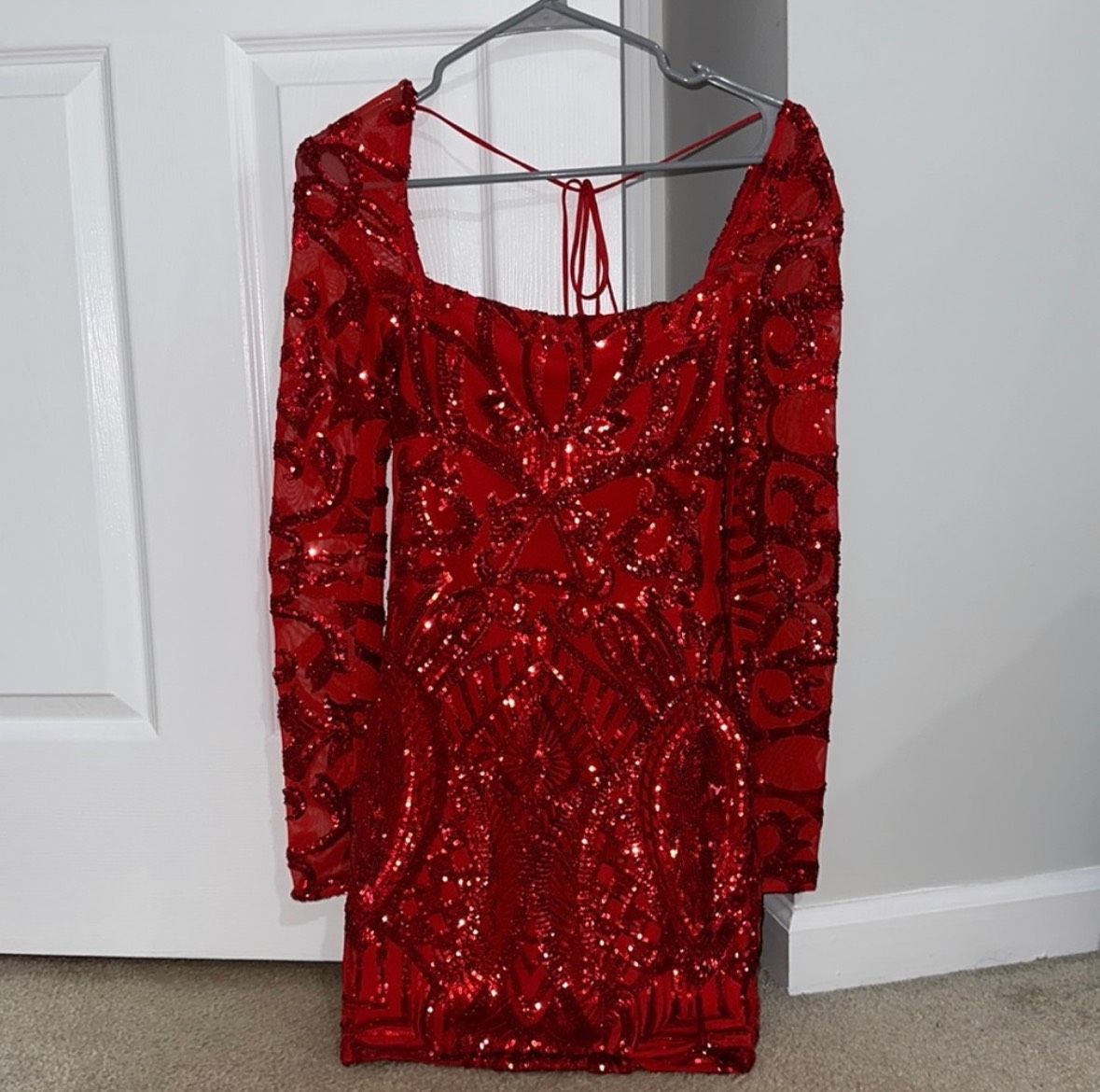 Lucy In The Sky Size S Homecoming Red Cocktail Dress on Queenly