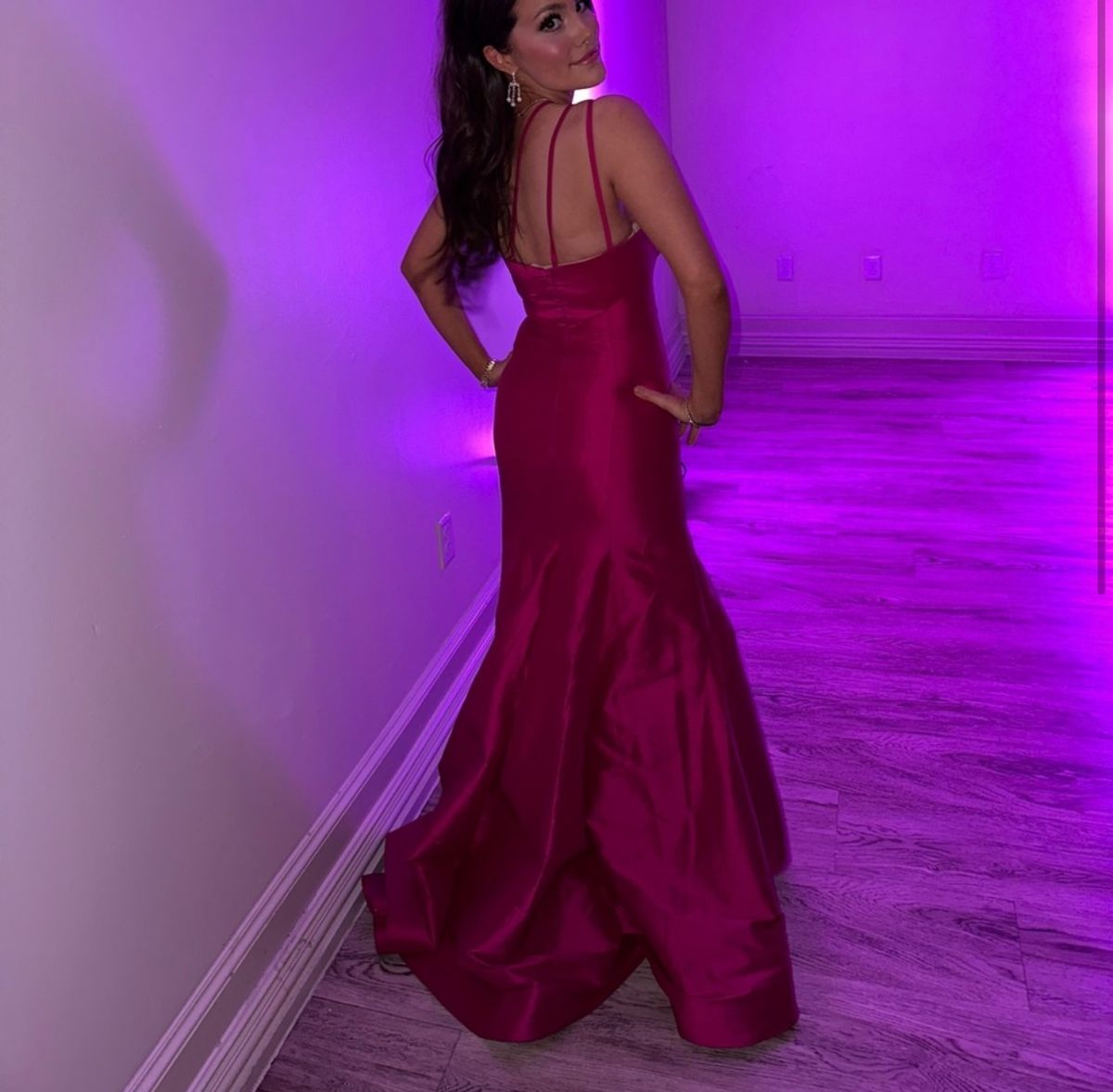 Size XS Prom Pink Mermaid Dress on Queenly