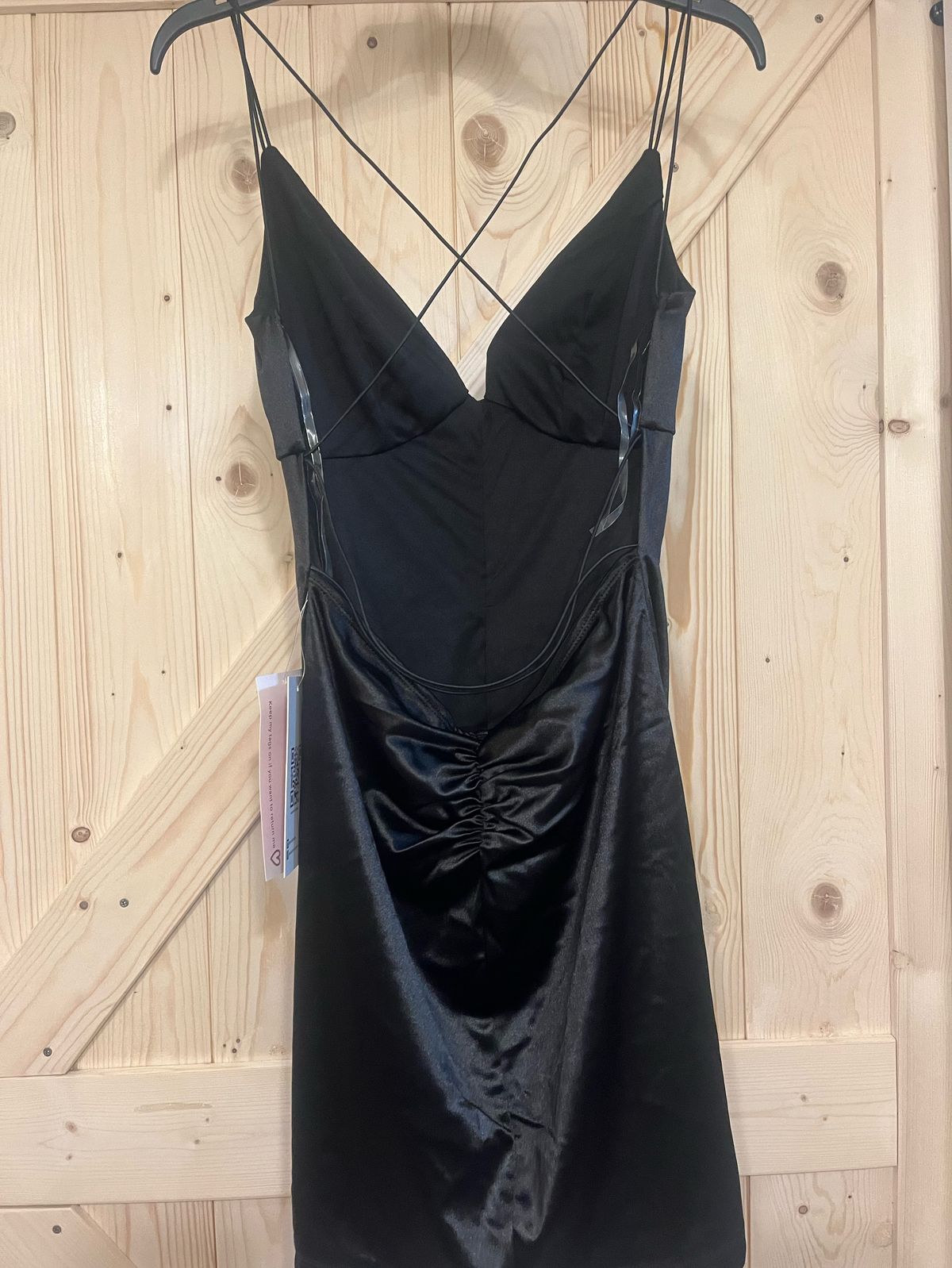 Size M Homecoming Black Cocktail Dress on Queenly