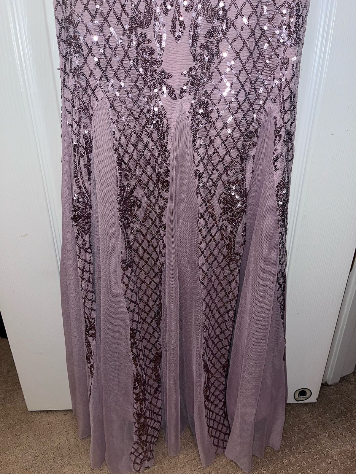 Windsor Size 2 Prom Purple Mermaid Dress on Queenly