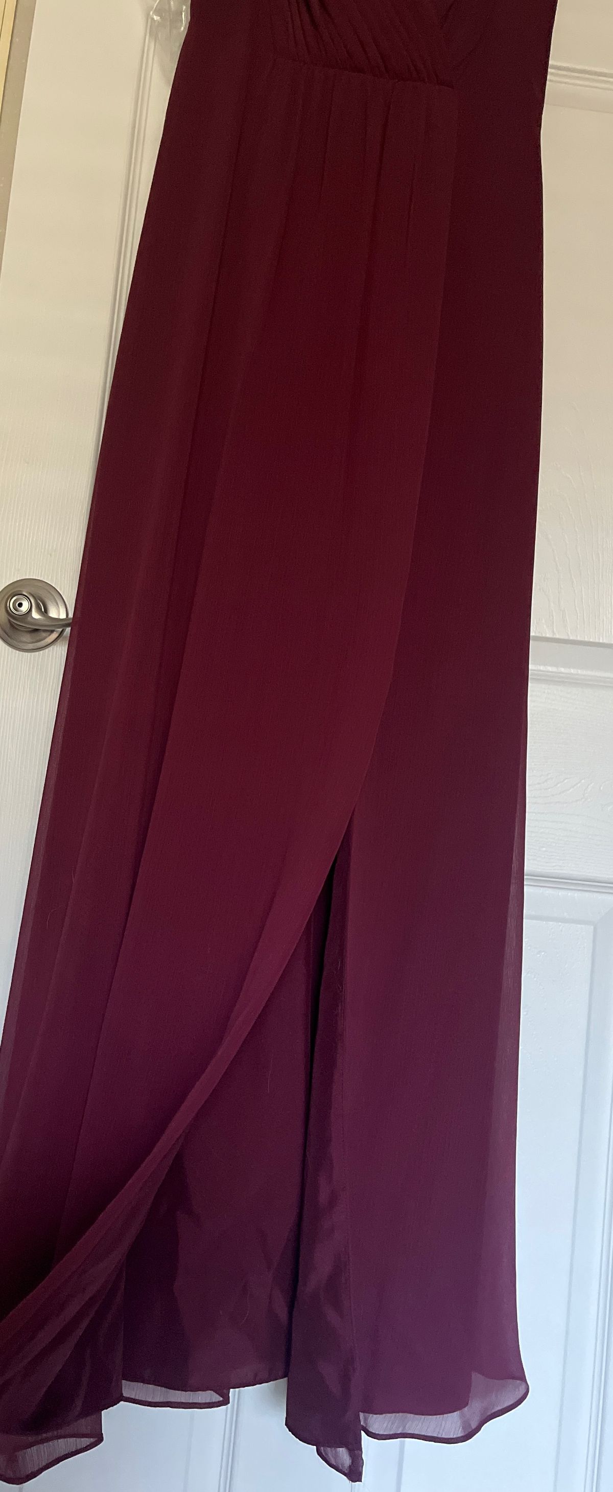 Size 8 Prom Purple Floor Length Maxi on Queenly