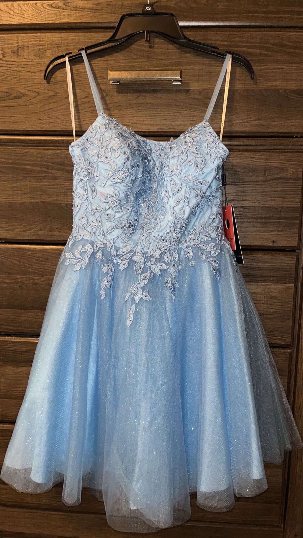Size S Pageant Blue Cocktail Dress on Queenly