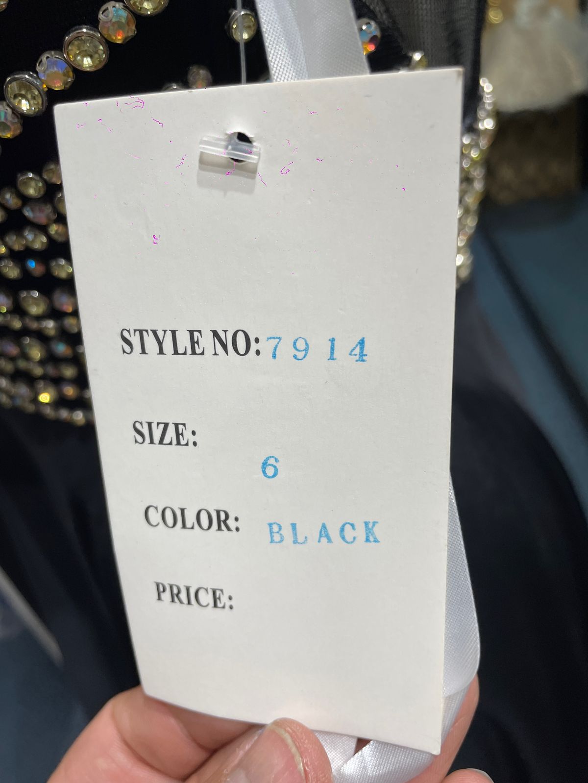 Cinderella Divine Size 6 Prom Black Floor Length Maxi on Queenly