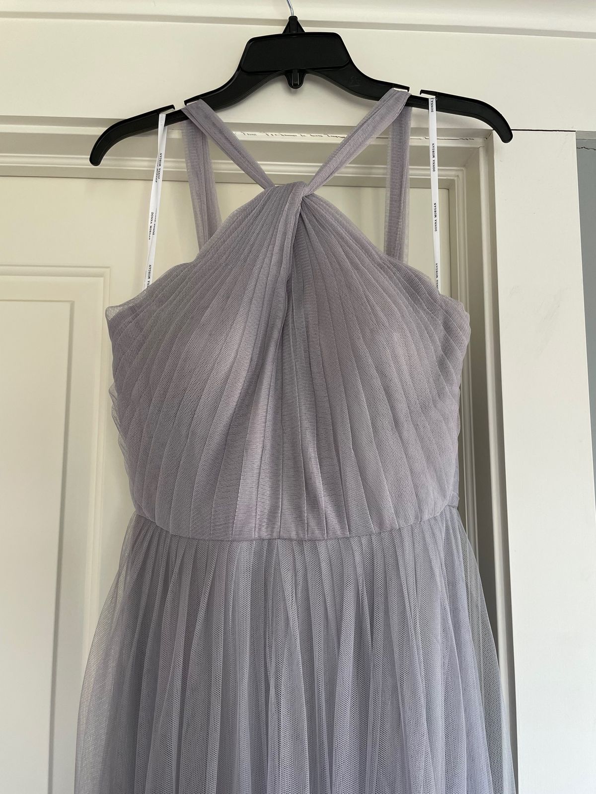 Size 6 Wedding Guest Silver Ball Gown on Queenly