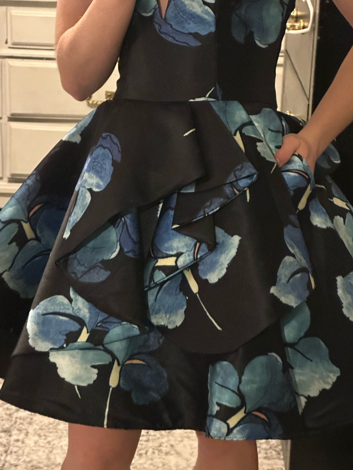 Rachel Allan Size 2 Homecoming Black Cocktail Dress on Queenly
