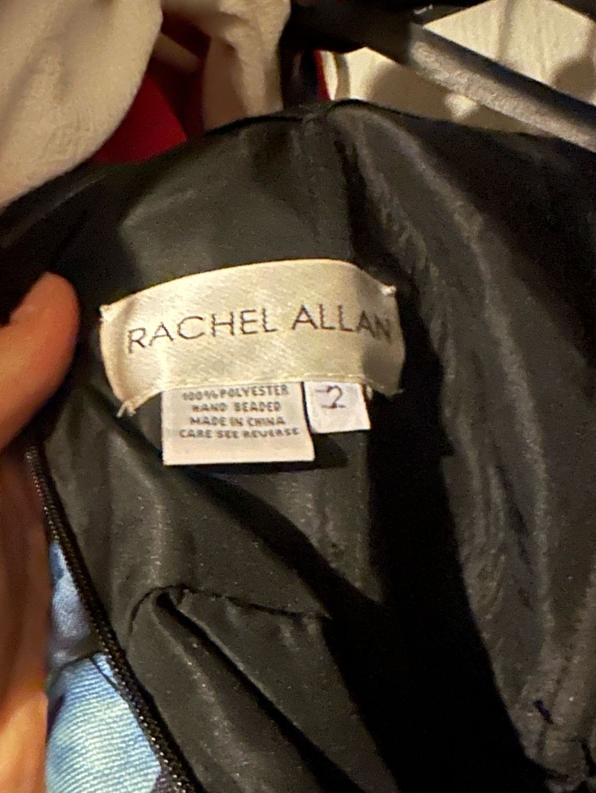 Rachel Allan Size 2 Homecoming Black Cocktail Dress on Queenly