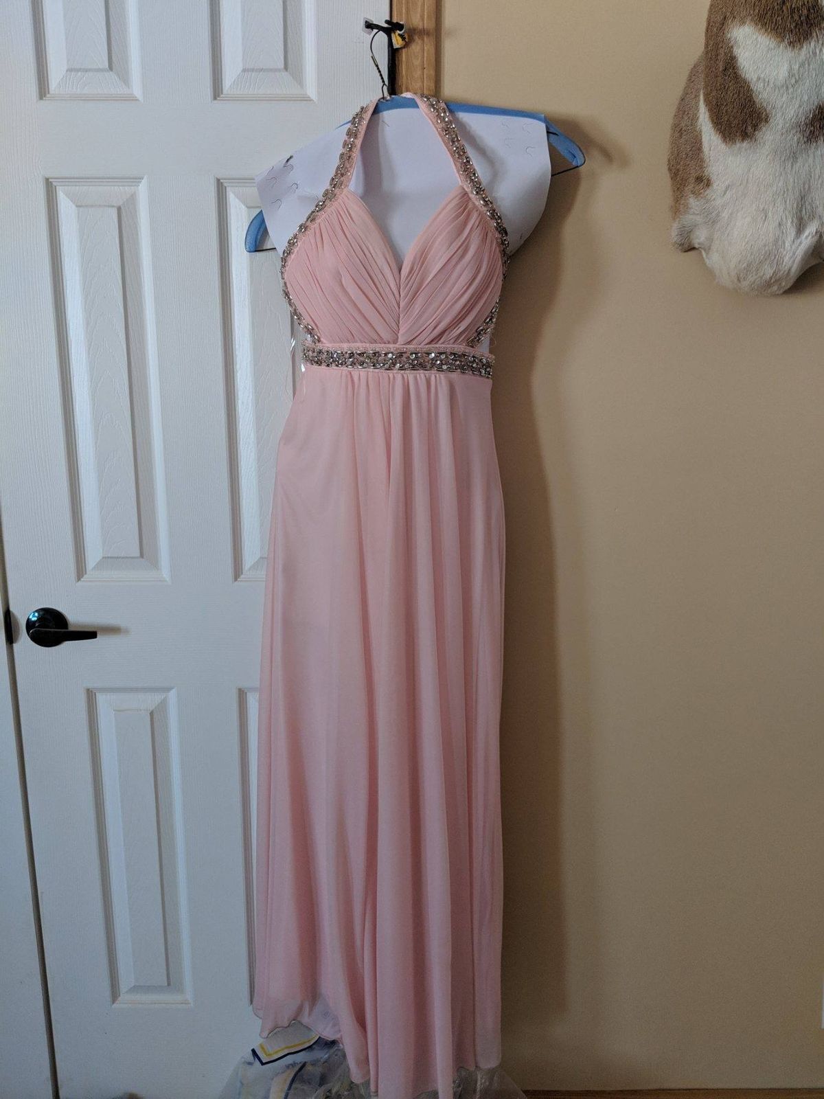 Size 2 Pink Floor Length Maxi on Queenly