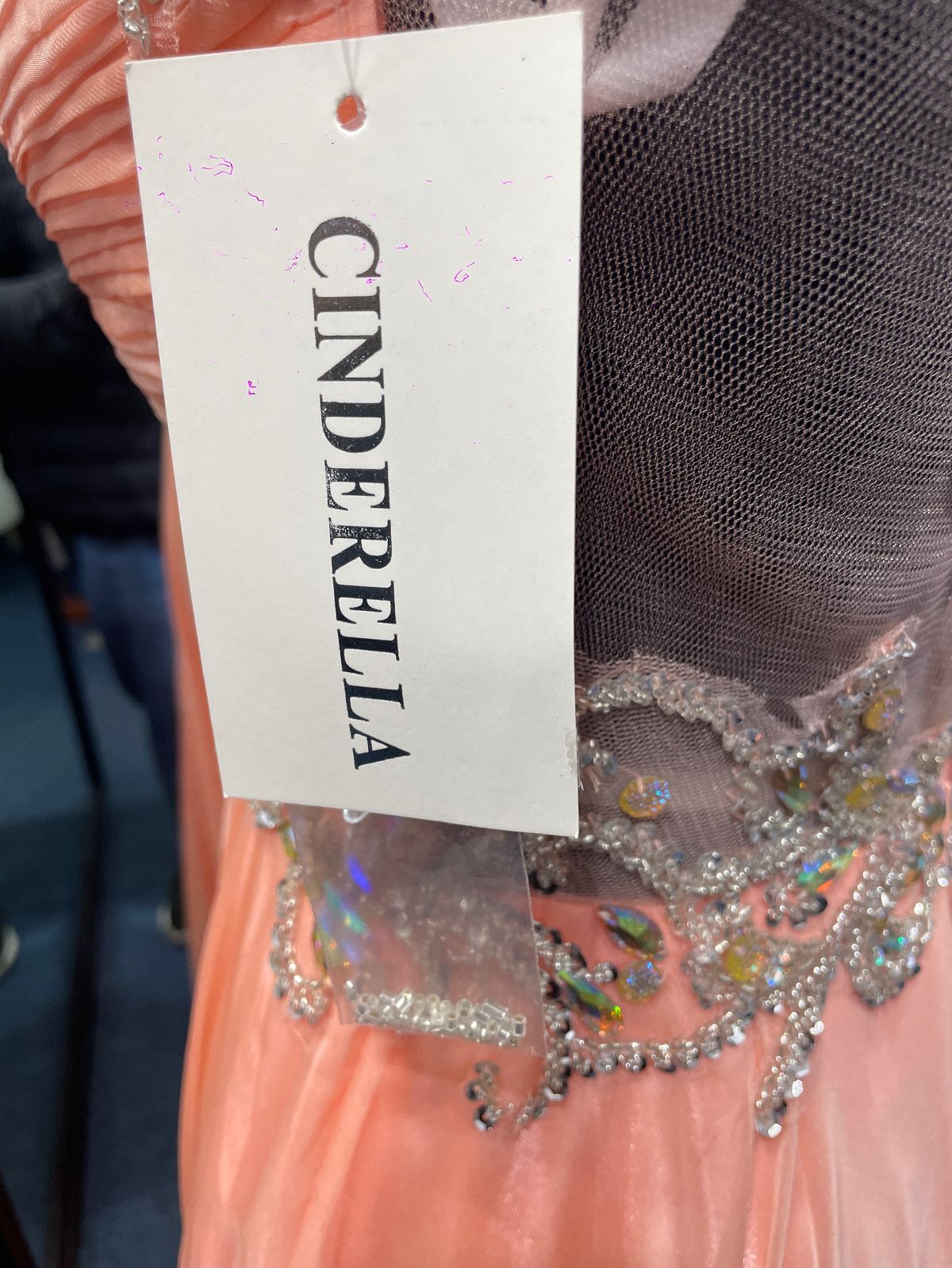 Cinderella Divine Size 4 Prom Orange Floor Length Maxi on Queenly