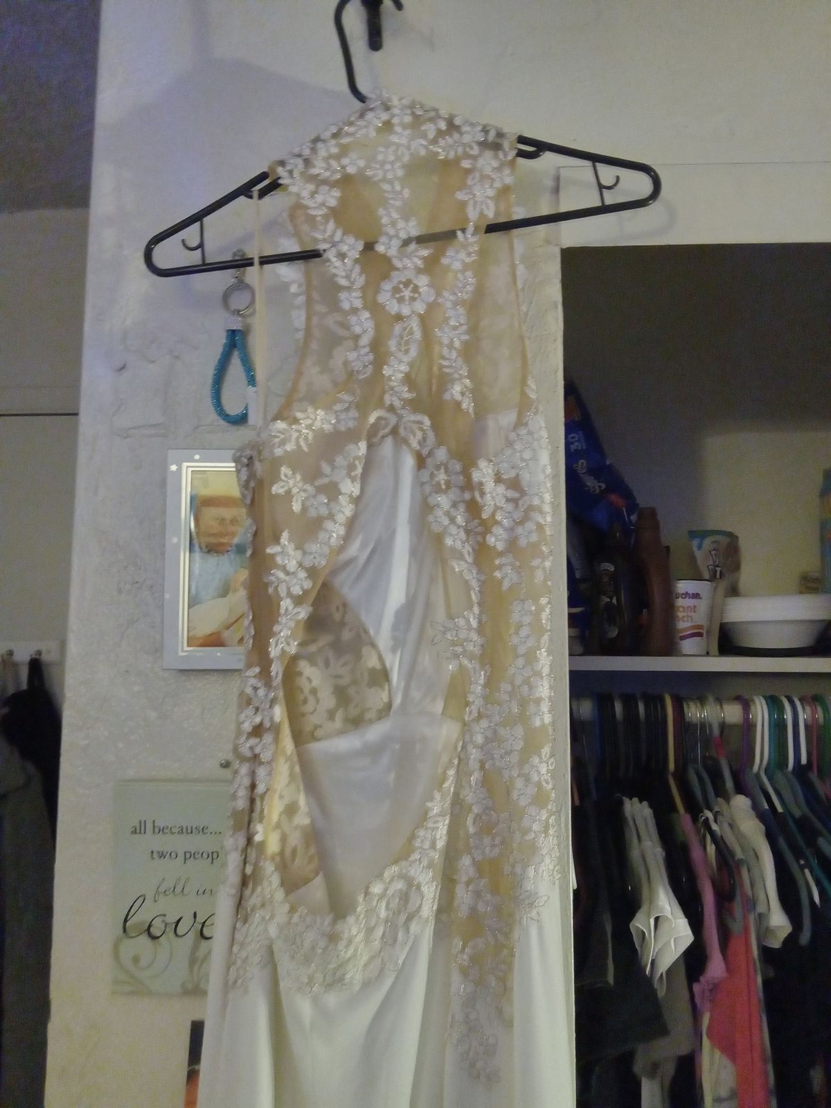 Janique Size 6 White Floor Length Maxi on Queenly