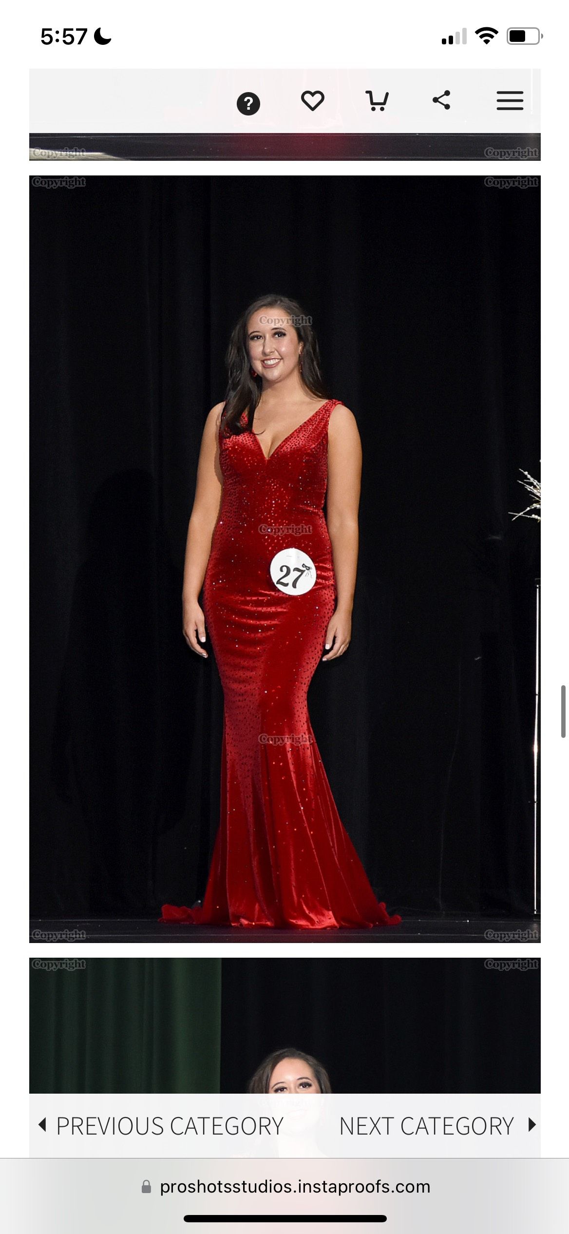 Johnathan Kayne Size 6 Prom Red Mermaid Dress on Queenly