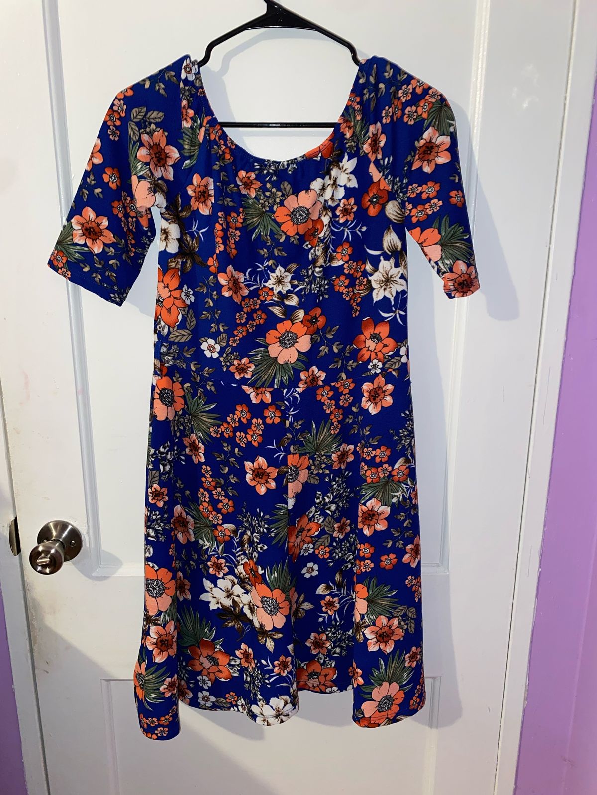 Size M Multicolor A-line Dress on Queenly