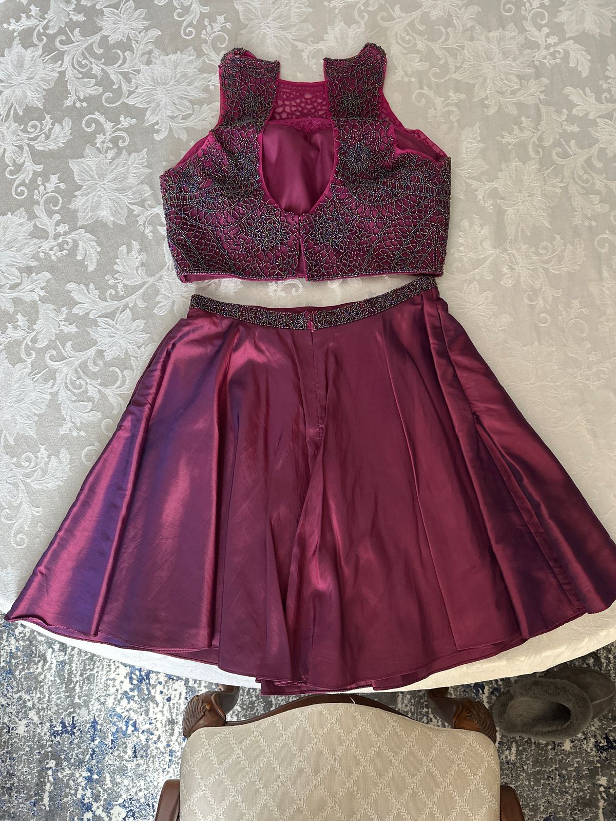 Size 10 Homecoming Purple Cocktail Dress on Queenly